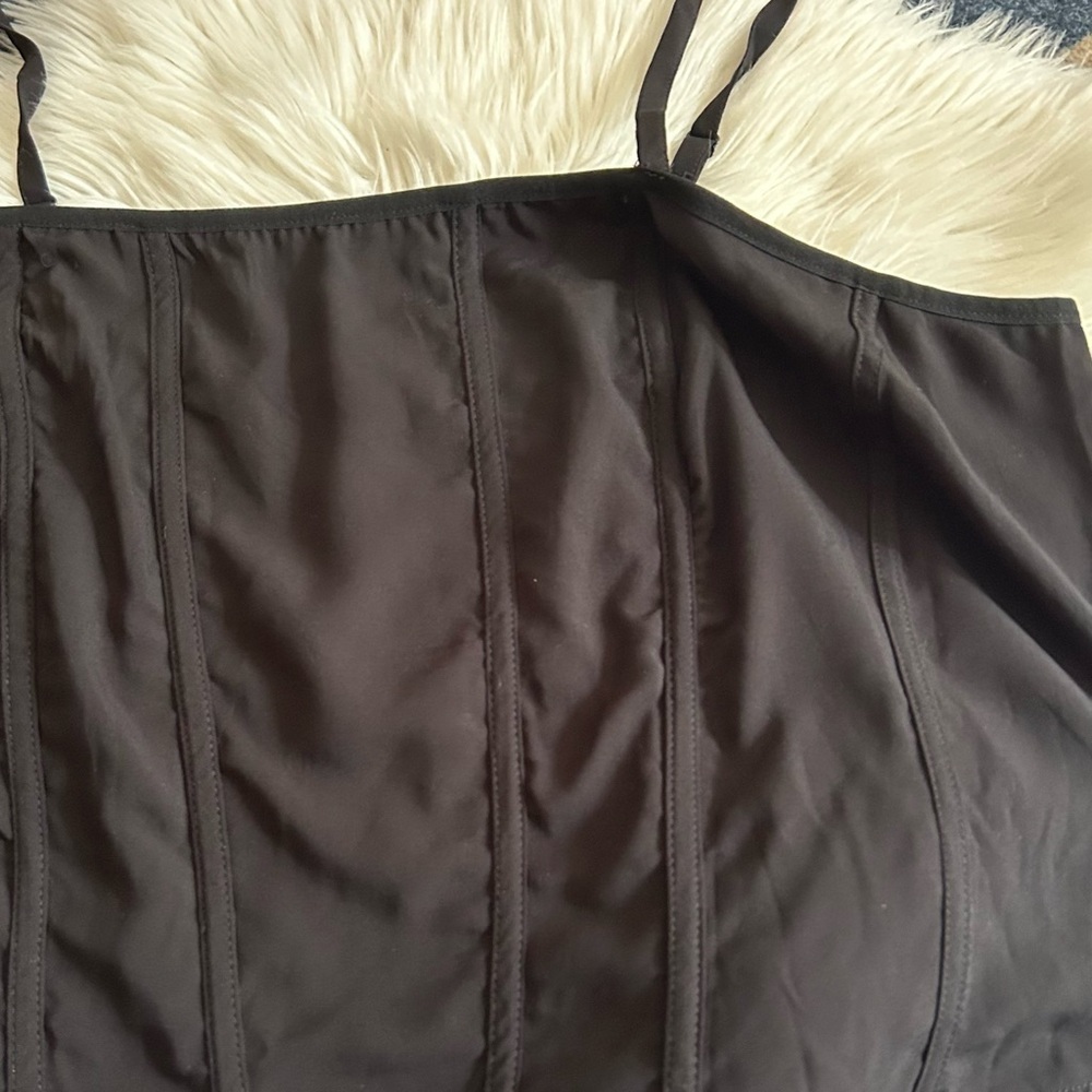 NWT Torrid Challis Corset Crop Top - Picture 5 of 9